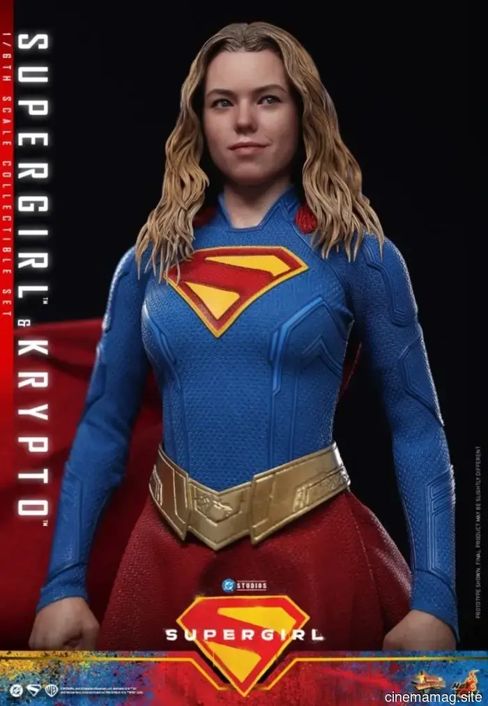 Hot Toys lanza el set de figuras de acción coleccionables de Supergirl y Krypto a escala sexta.