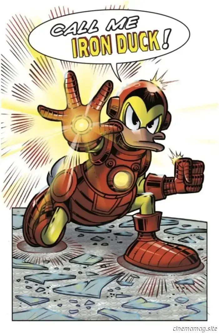 Marvel & Disney: What If…? Donald Duck Became Iron Man #1 - Comic Book Sneak Peek