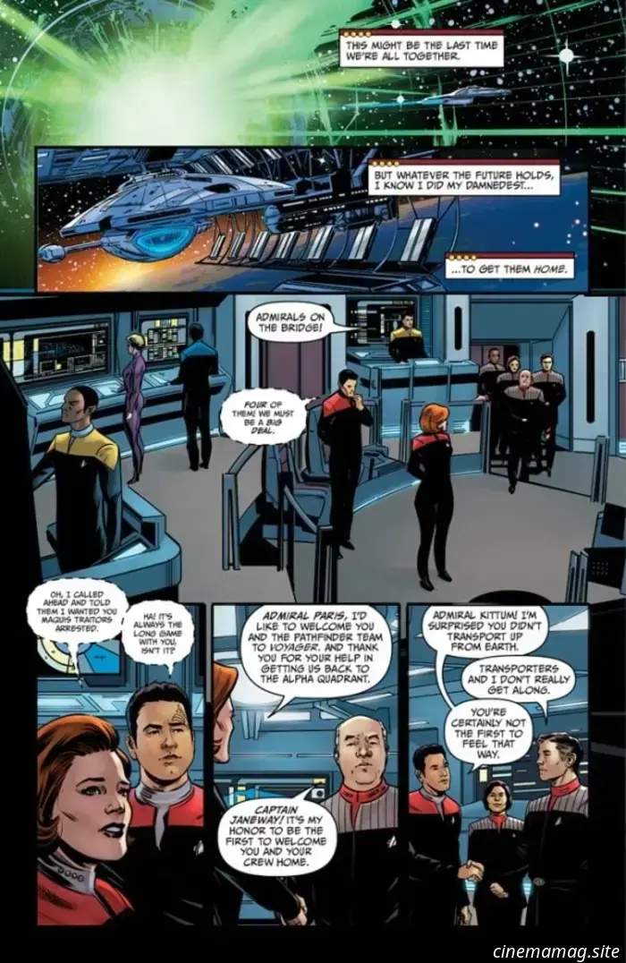Star Trek: Voyager - Ritorno a casa n. 1 - Anteprima del fumetto