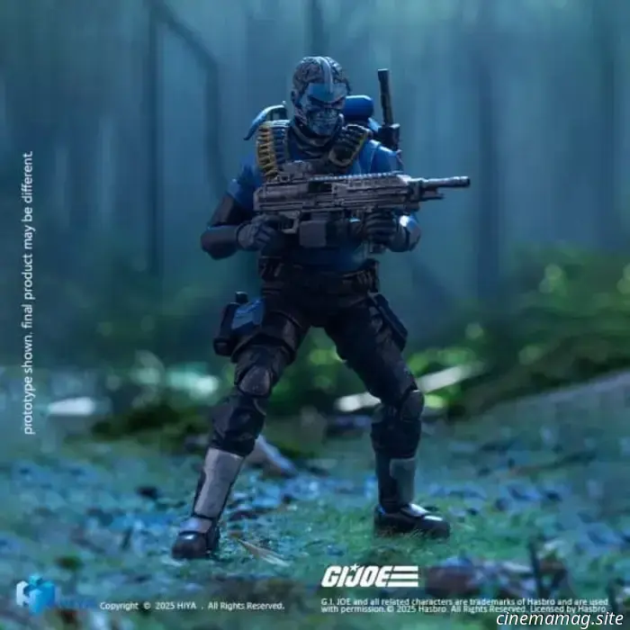 La Cobra's Range Viper se une a la línea de figuras de acción G.I. Joe Exquisite Mini Series de Hiya Toys