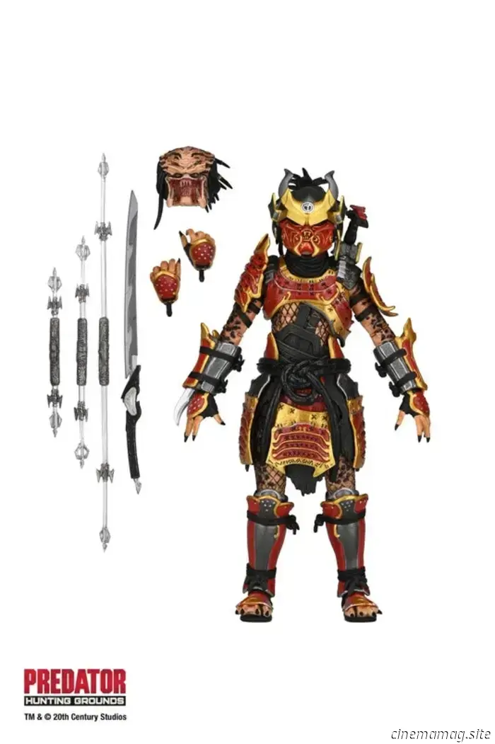 Predator: Hunting Grounds Ultimate Samurai Predator action figure svelato da NECA