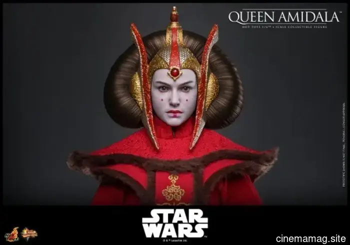 Hot Toys presenta la figura a escala sexta de la Reina Amidala de Star Wars: Episodio I – La Amenaza Fantasma.