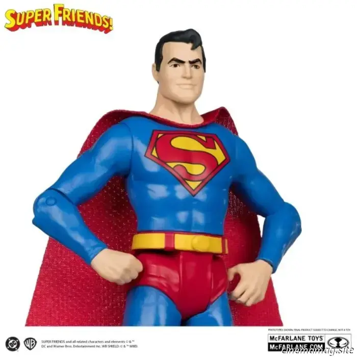 Le Super Amici DC di McFarlane aggiungono Superman, Flash, Ghepard, Capitano Freddo e Toyman con l'Onda 2