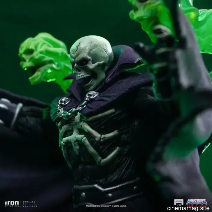 Scare Glow se une a la colección Masters of the Universe de Iron Studios con una estatua coleccionable.