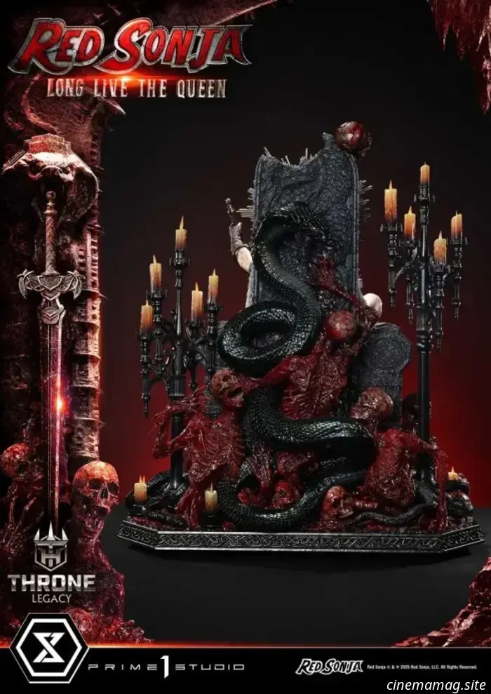 Red Sonja: la statua da collezione «Lunga vita alla regina» svelata da Prime 1 Studio
