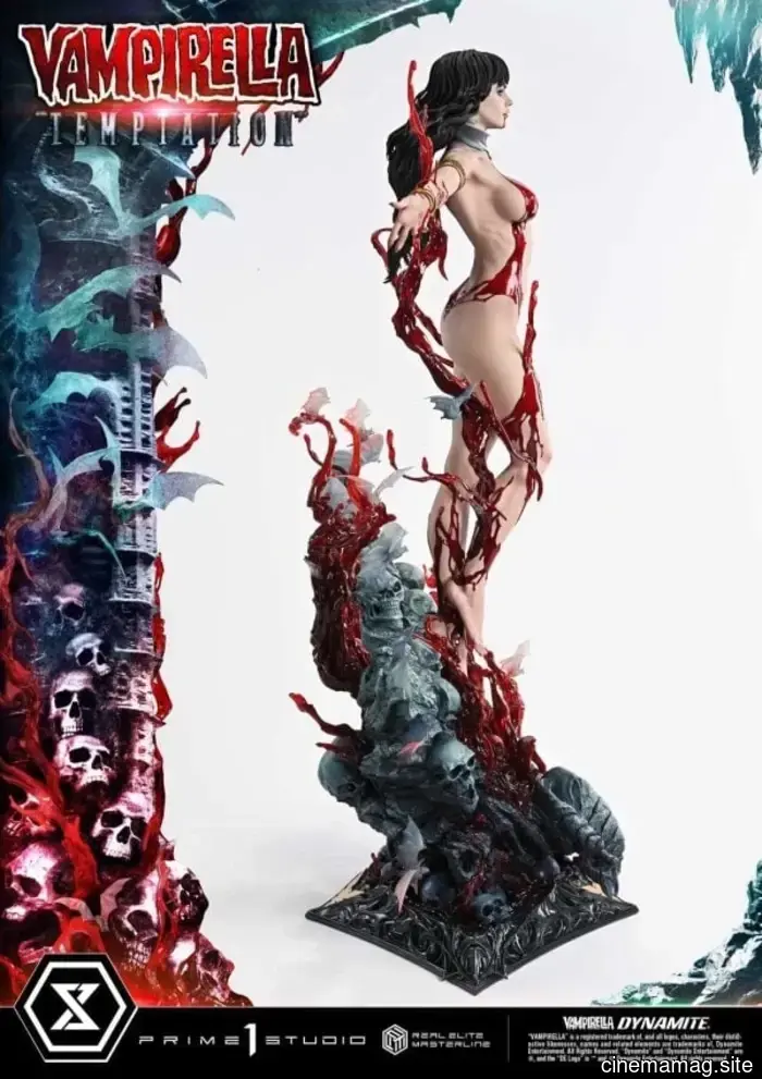 Estatua Vampirella “Tentación” de la línea Real Elite Masterline desatada por Prime 1 Studio