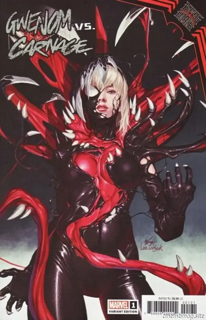 La statua Premium Format di Gwenom è stata svelata da Sideshow.
