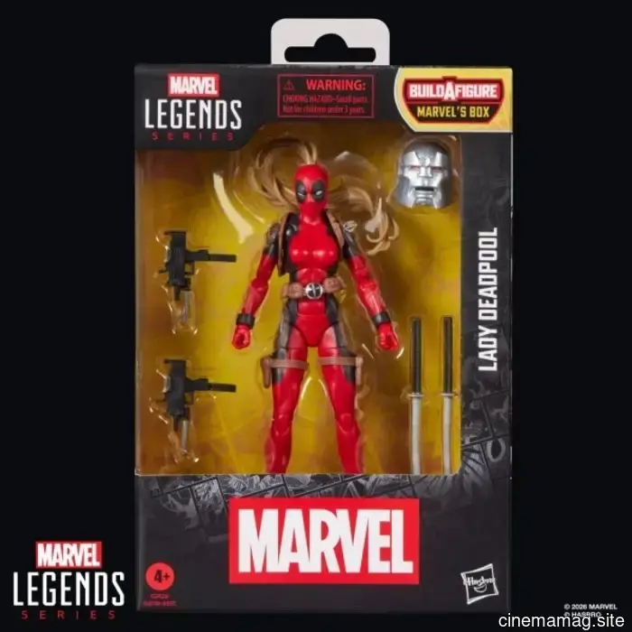Hasbro introduces the newest Marvel Legends Series figures featuring a Box Build-A-Figure.