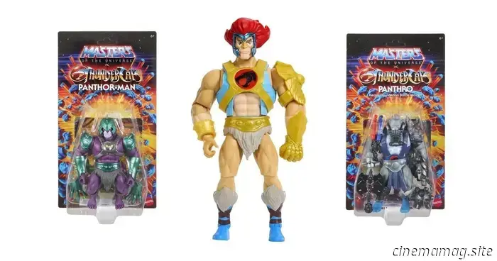Mattel introduces new Origins action figures from the Masters of the Universe x ThunderCats collaboration.