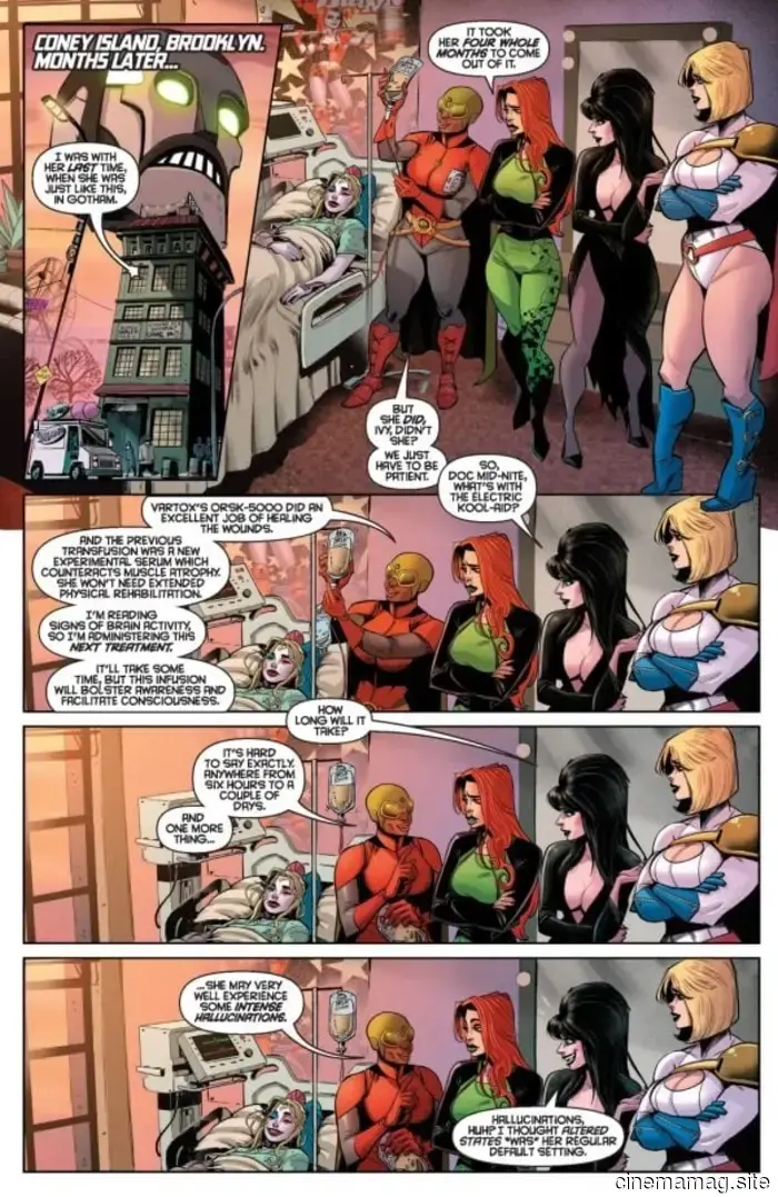 Preview of Comic Book – Harley Quinn X Elvira #6