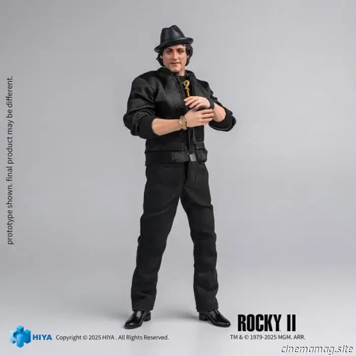 Rocky Balboa e Butkus si uniscono alla Exquisite Super Series di Hiya Toys con l'action figure di Rocky II