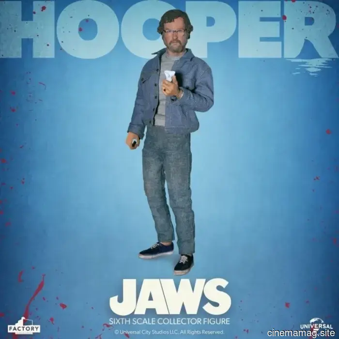 Quint e Hooper, figure in scala sei di Jaws svelate da Factory Entertainment