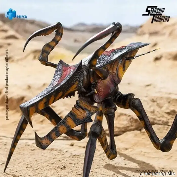 The Warrior Bug from "Starship Troopers" is now part of Hiya Toys' Exquisite Basic Series with the release of a new figure.