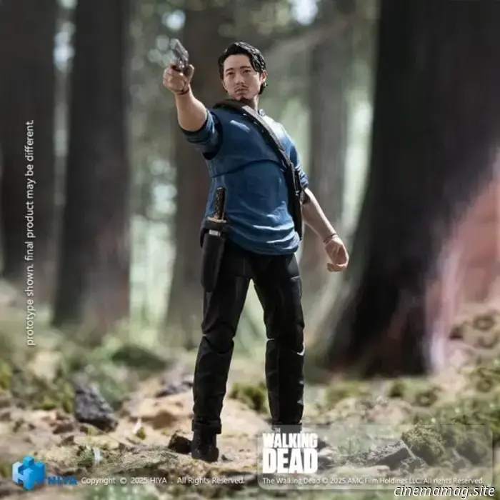 Glenn si unisce alla collezione The Walking Dead di Hiya Toys con una figura della Exquisite Mini Series.