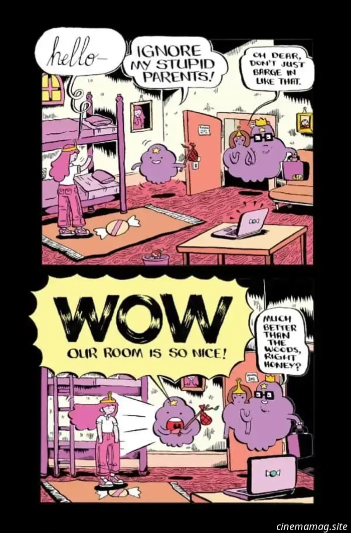 Oni Press offers a first-look preview of Adventure Time: The Bubbline College Special.