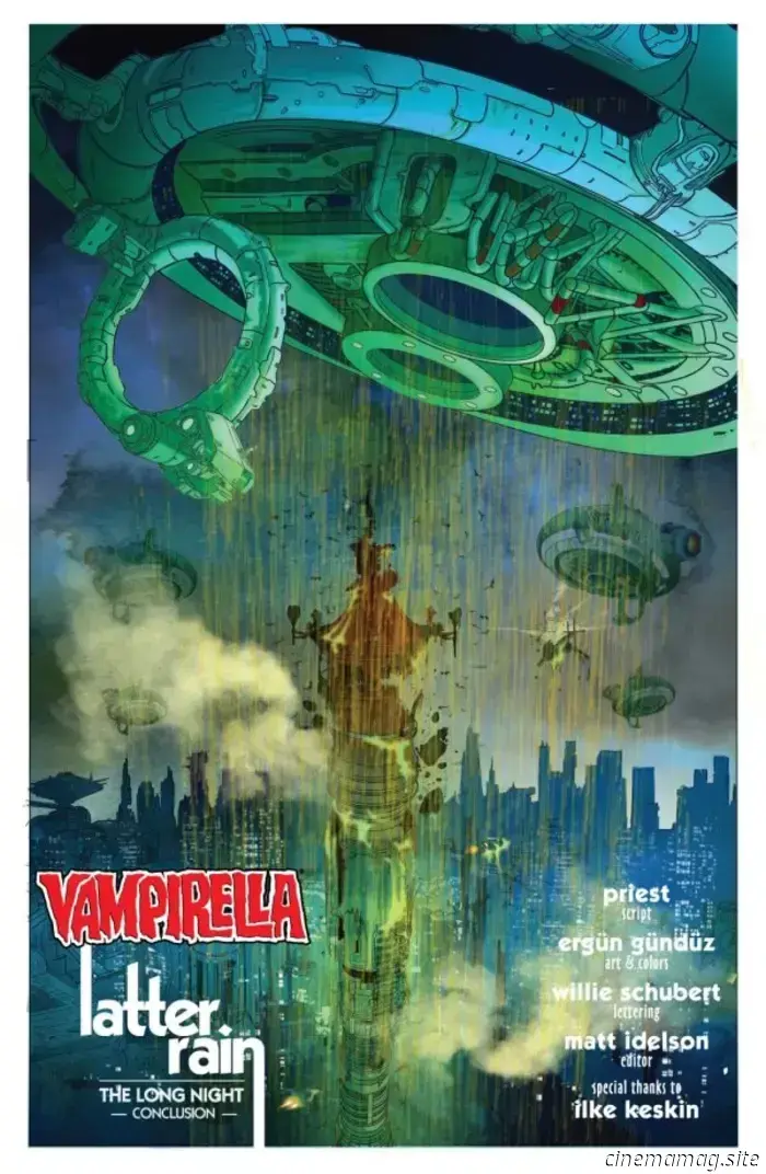 Dynamite Entertainment выпускает Vampirella №6 в среду, и вы можете ознакомиться с официальным превью ниже, чтобы получить предварительный взгляд… В мрачном будущем Вампирелла правит миром…