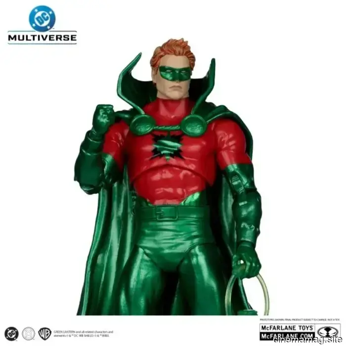 McFarlane has introduced new DC Multiverse figures featuring Sinestro, Brainiac, Black Adam, Black Mask, Sentinel, and Kid Flash.