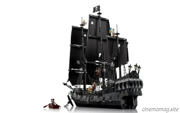 LEGO rivisita Pirati dei Caraibi per il set LEGO Icons della nave pirata del Capitano Jack Sparrow.