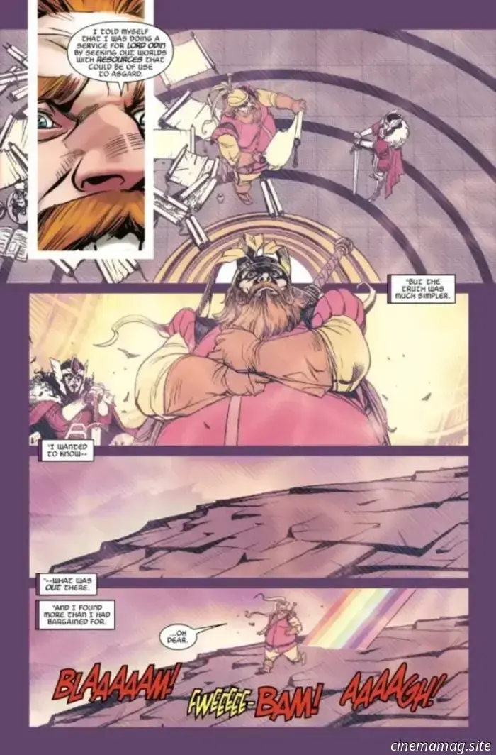 Capitán América y Volstagg #1-Avance del cómic