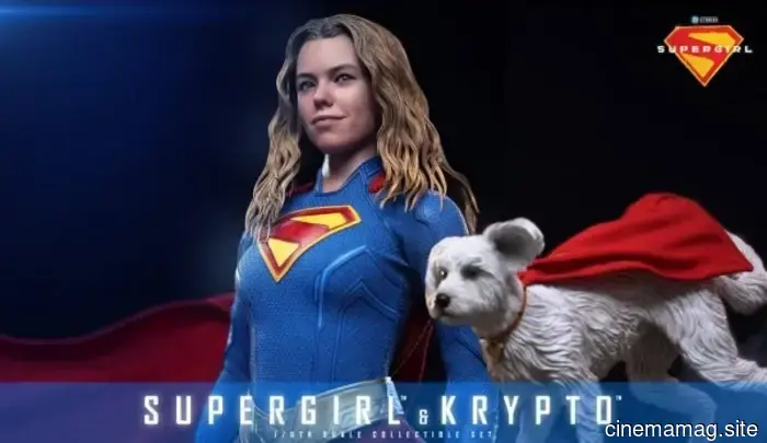 Hot Toys lanza el set de figuras de acción coleccionables de Supergirl y Krypto a escala sexta.