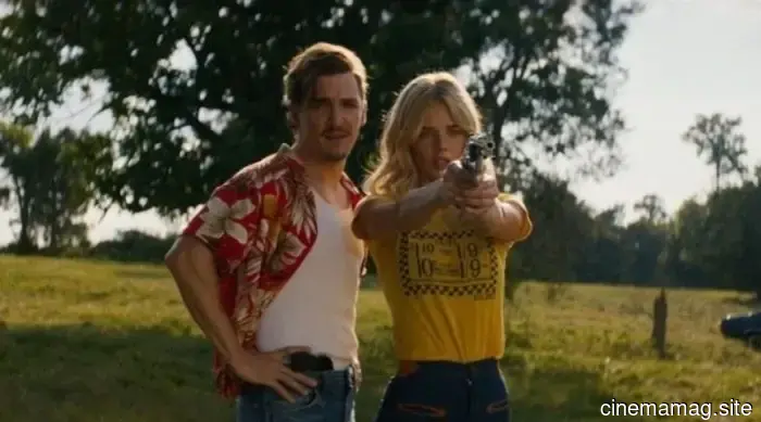 Samara Weaving e Kyle Gallner intraprendono una serie di crimini nel trailer di Carolina Caroline.