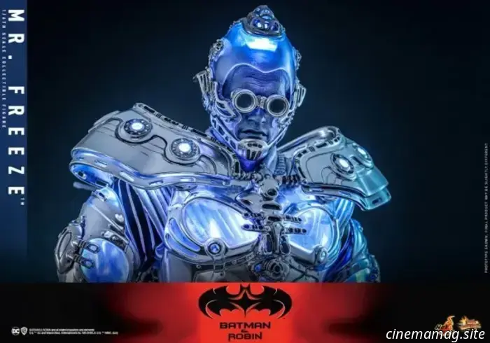 Arnold Schwarzenegger's Mr. Freeze is now part of Hot Toys' sixth scale figure collection for Batman & Robin.