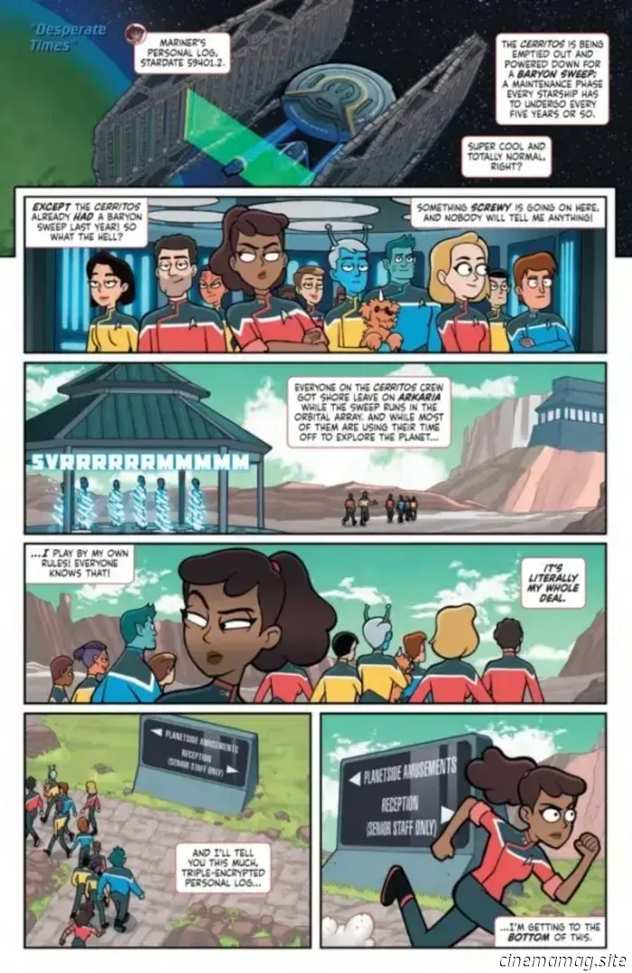 Star Trek: Lower Decks #5 - Comic Book Sneak Peek