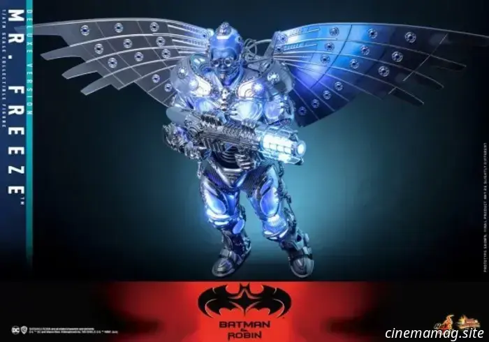 Arnold Schwarzenegger's Mr. Freeze is now part of Hot Toys' sixth scale figure collection for Batman & Robin.