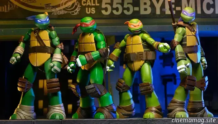 NECA presenta el pack definitivo de figuras de acción de Las Tortugas Ninja (2012)