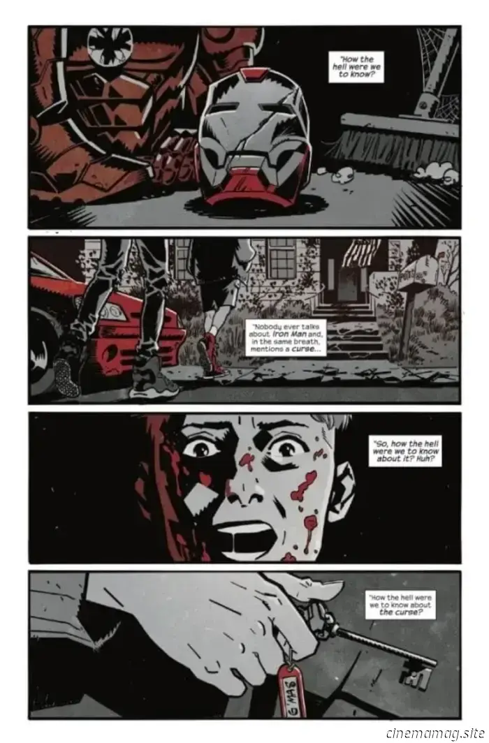Comic Book Sneak Peek – Marvel: Black, White & Blood and Guts #1