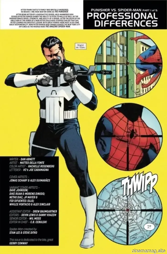 Anteprima Fumetto – Punisher vs. Spider-Man #1
