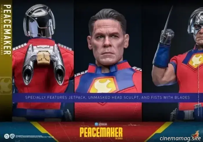 El Peacemaker de John Cena recibe una nueva figura de Hot Toys para la segunda temporada.