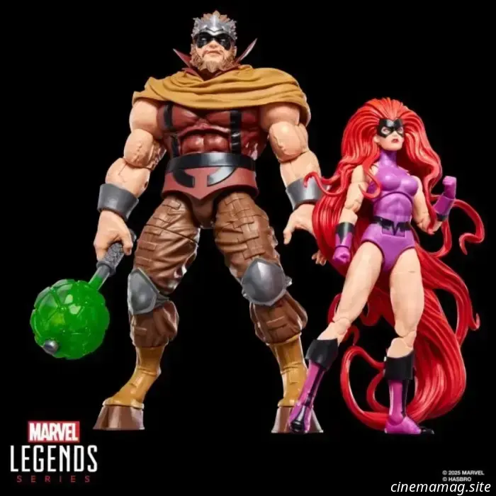 Hasbro has revealed a 2-pack of Medusa and Gorgon from the Marvel Legends Series featuring the Inhumans.
