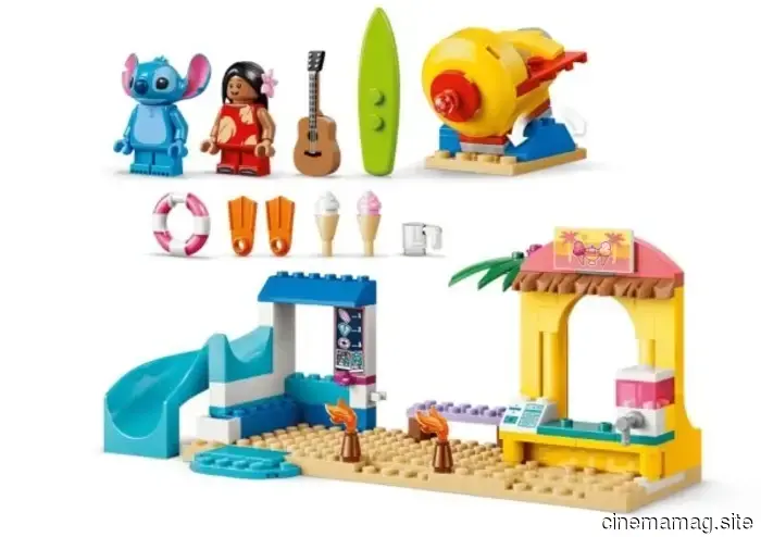 LEGO Disney Summer 2026 sets feature Lilo & Stitch, Moana 2, Tangled, The Little Mermaid, and additional themes.