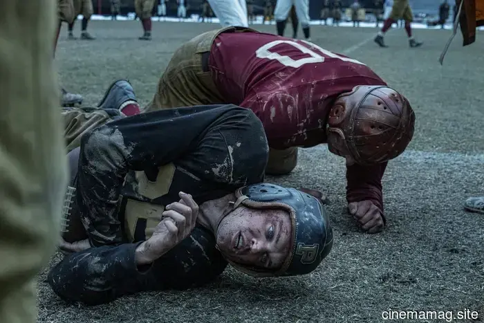 Netflix reveals first look photos from the World War II drama The Mosquito Bowl.