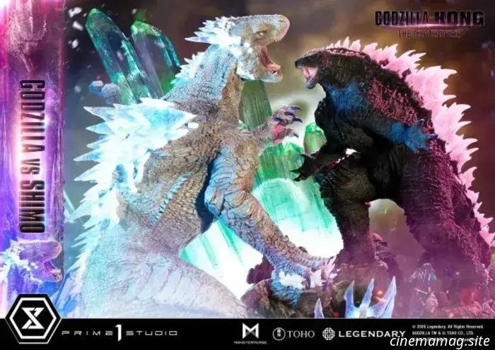 La statua da collezione Godzilla vs Shimo di Prime 1 Studio da Godzilla x Kong: The New Empire