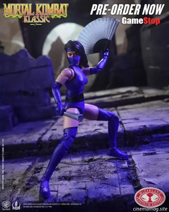 Компания McFarlane Toys запускает новую серию классических фигурок по Mortal Kombat