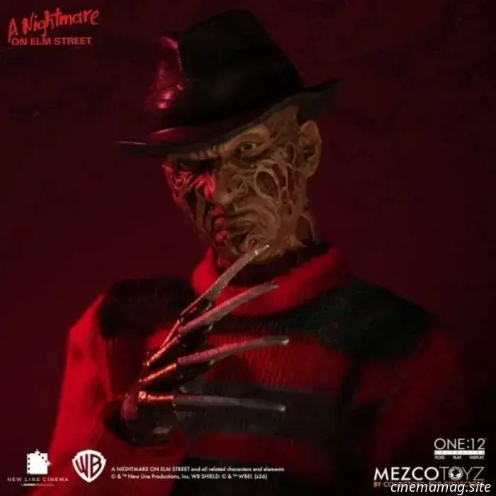 Mezco Toyz lanza la figura de acción de Freddy Krueger de Pesadilla en Elm Street.