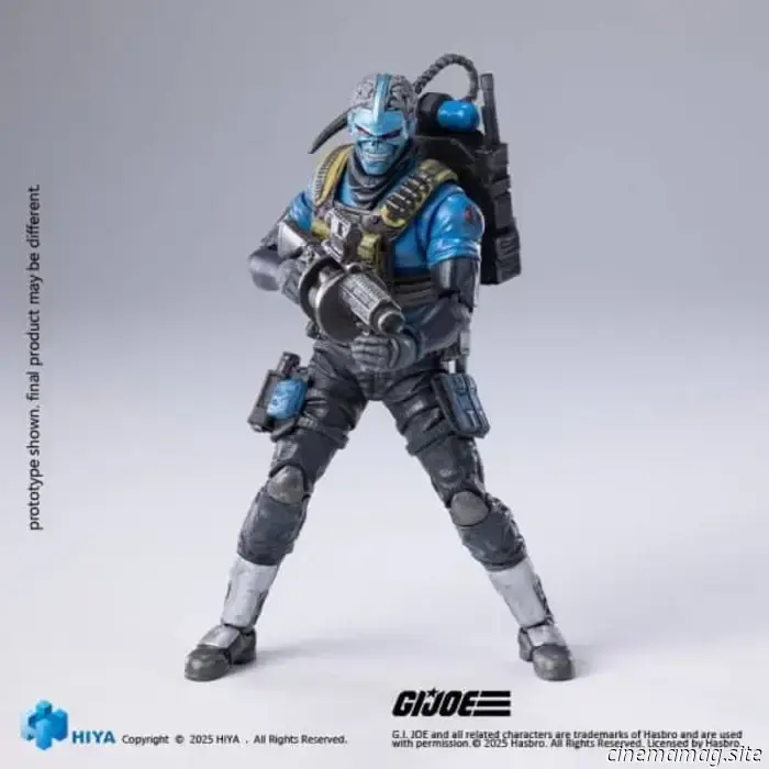La Cobra's Range Viper se une a la línea de figuras de acción G.I. Joe Exquisite Mini Series de Hiya Toys