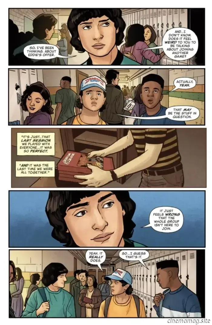 Stranger Things y Dungeons &amp; Dragons: El origen del fuego Infernal #2-Avance del cómic