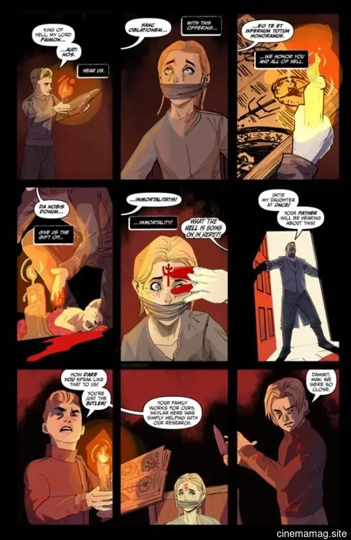 Vista previa del cómic – Event Horizon: Inferno #1