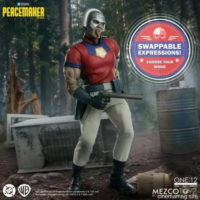 Peacemaker e Eagly si uniscono al One: 12 Collective con il nuovo set di figure di Mezco Toyz