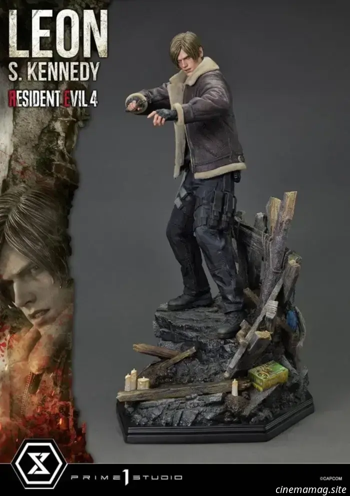 Prime 1 Studio presenta la estatua coleccionable a escala de un cuarto de Leon S. Kennedy de Resident Evil 4