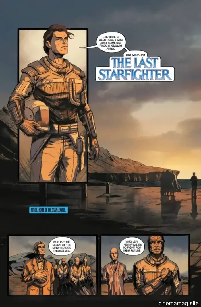 Comic Book Sneak Peek – The Last Starfighter #1