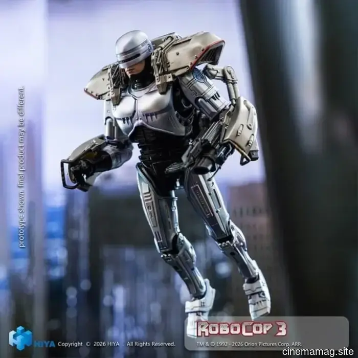 Hiya Toys introduces the RoboCop 3 Exquisite Super Series action figure.