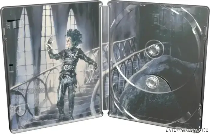 Eduardo Manostijeras de Tim Burton anuncia lanzamiento en 4K Ultra HD por su 35.º aniversario.