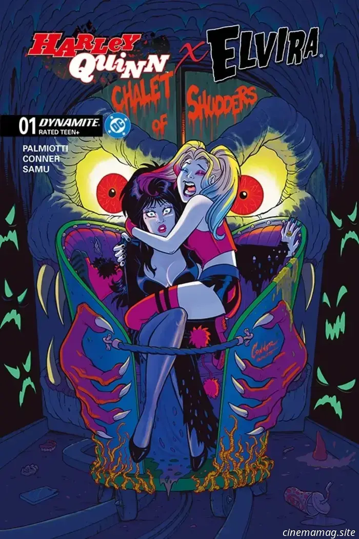 Scopri in anteprima Harley Quinn X Elvira #1