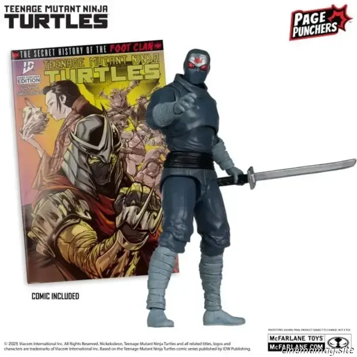 McFarlane svela i nuovi Page Punchers delle Tartarughe Ninja