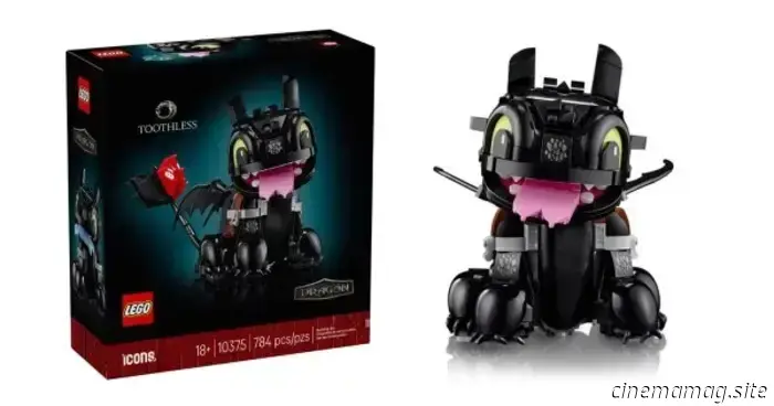 LEGO set based on How To Train Your Dragon: Toothless to be released in July.