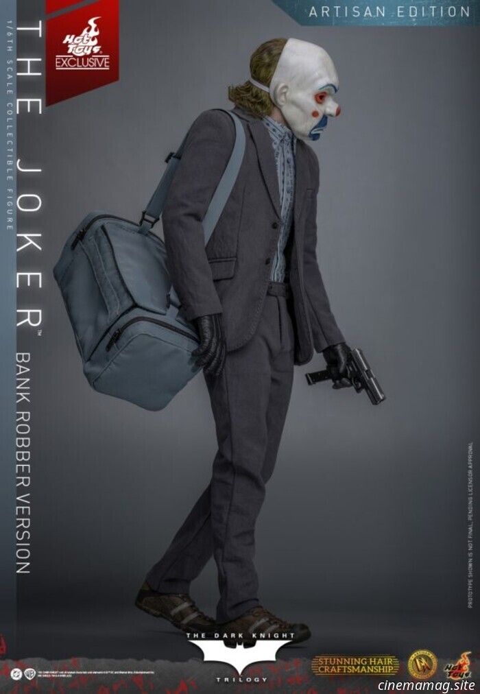 Джокер (Грабитель банков) Фигурка из серии Dark Knight Artisan Edition, представленная Hot Toys